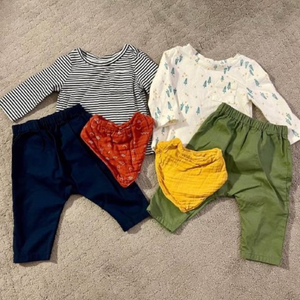Baby Boy 3-6 Month Old Navy Outfit Sets